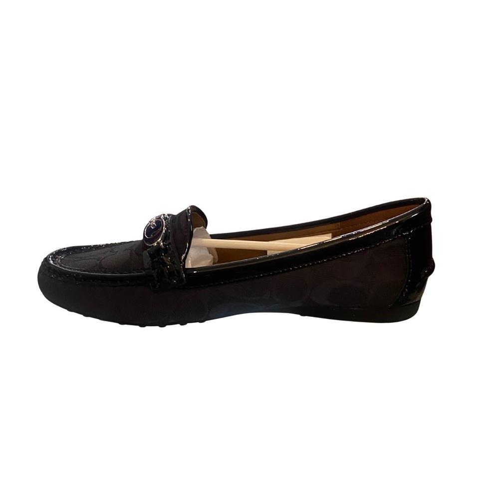 Coach Black Signature Loafers